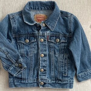 LEVIS Kids Classic Blue Jean Jacket Size 2T